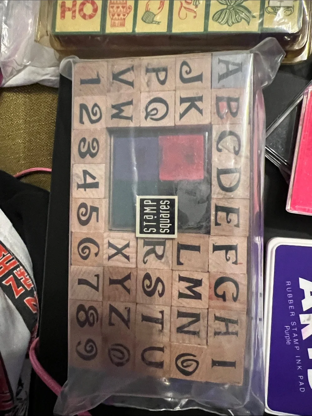 Vintage Craft Rubber Stamp Mega Lot - Hero Arts, Suzy’s Zoo, Alphabet Blocks